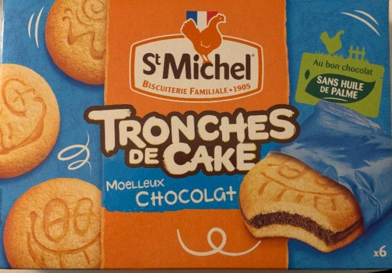 Fotografie - Tronches de cake chocolat St Michel