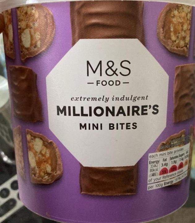 Fotografie - Millionaire’s mini bites M&S Food