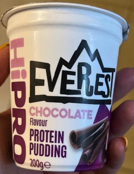 Fotografie - HiPro Protein Pudding Chocolate Flavour Everest