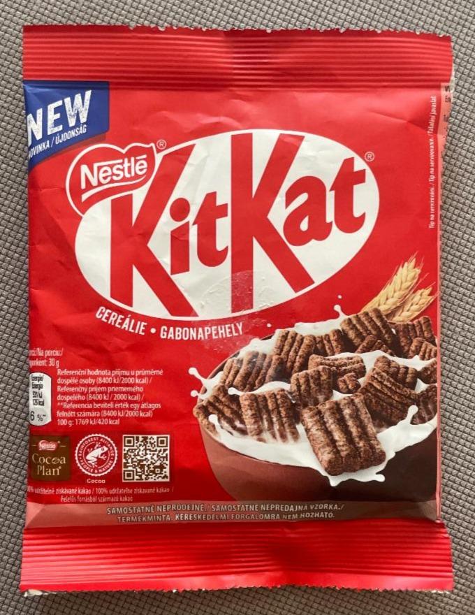 Fotografie - KitKat cereálie Nestlé