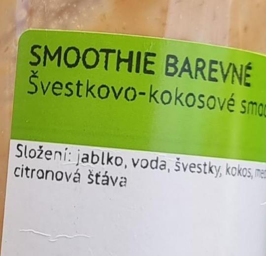 Fotografie - Švestkovo-kokosové smoothie Zdravé stravování