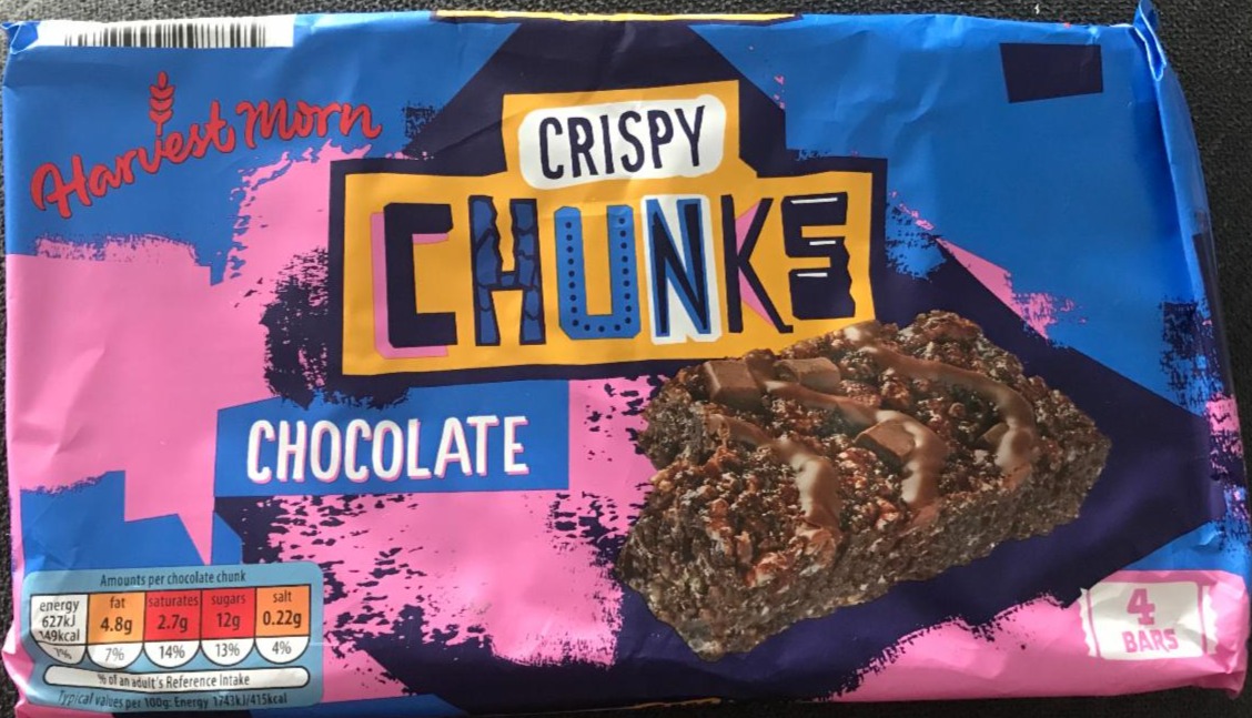 Fotografie - Harvest Morn Crispy Chunks Chocolate