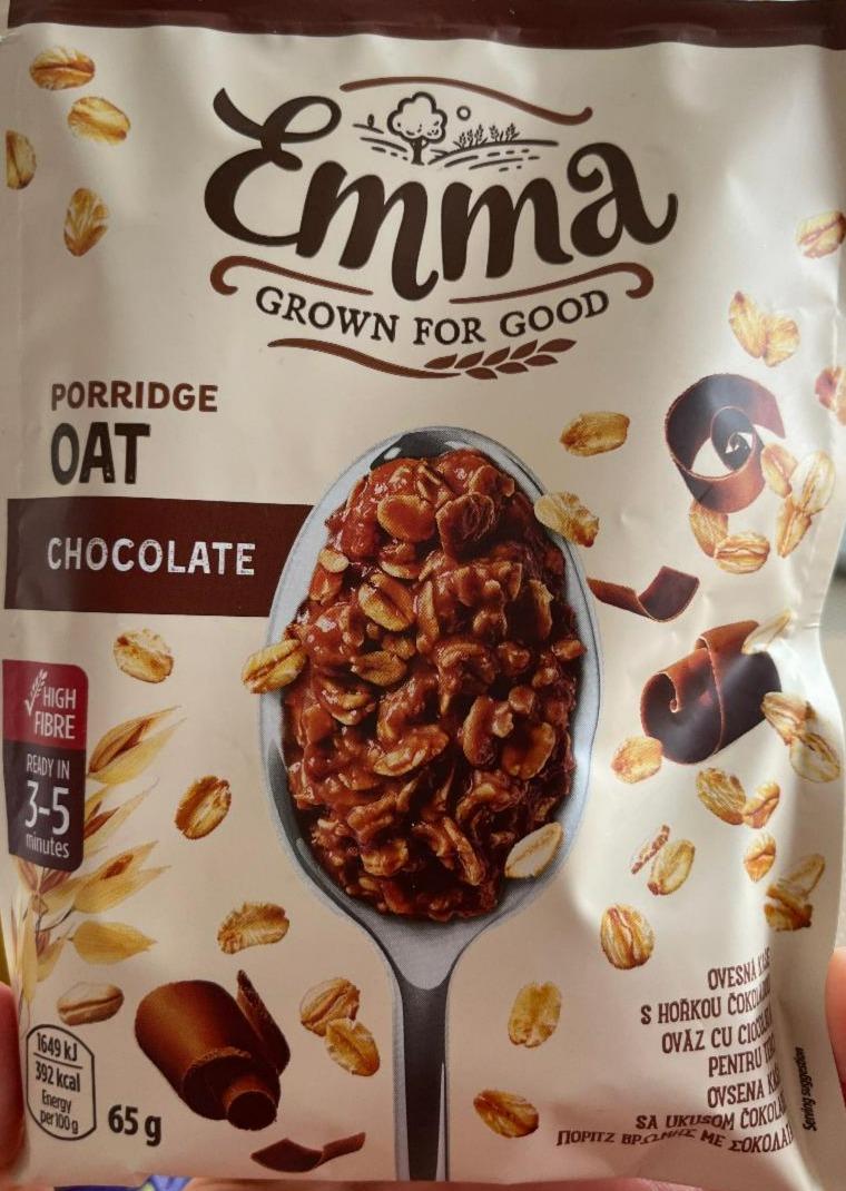 Fotografie - Porridge Oat Chocolate Emma Grown For Good