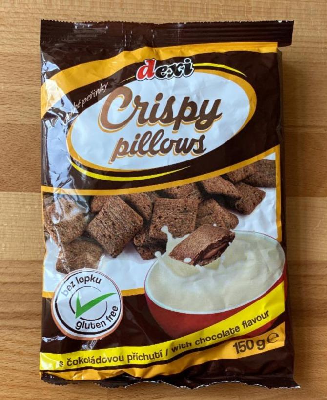 Fotografie - Crispy pillows čokoládové bezlepkové Dexi