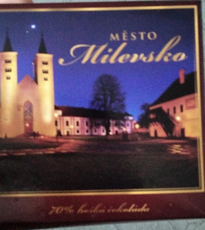 Fotografie - Město Milevsko 70% hořká čokoláda