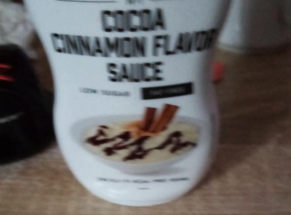 Fotografie - Cocoa-Cinnamon flavour Sauce Got7 Nutrition
