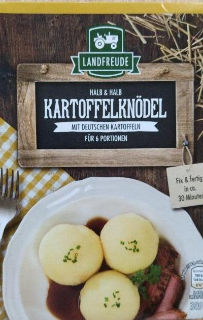 Fotografie - Kartoffelknödel halb & halb Landfreude