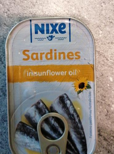 Fotografie - Sardines in sunflower oil NIXE