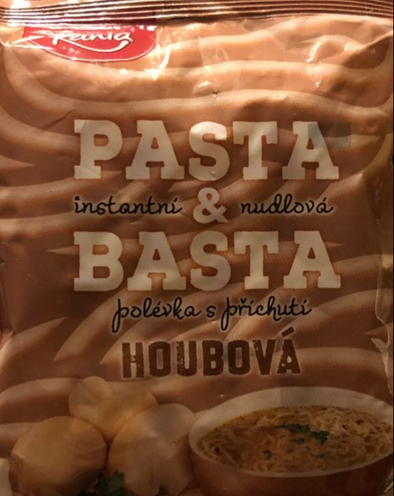 Fotografie - Instantní polévka nudlová houbová Pasta & Basta