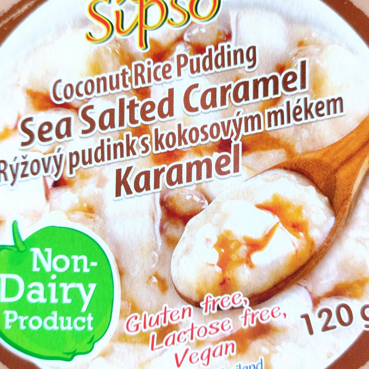 Fotografie - Rýžový pudink s kokosovým mlékem Karamel Sipso