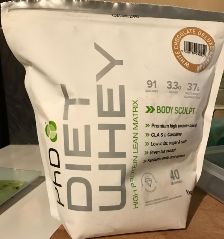 Fotografie - Diet Whey High Protein Lean Matrix White Chocolate PhD