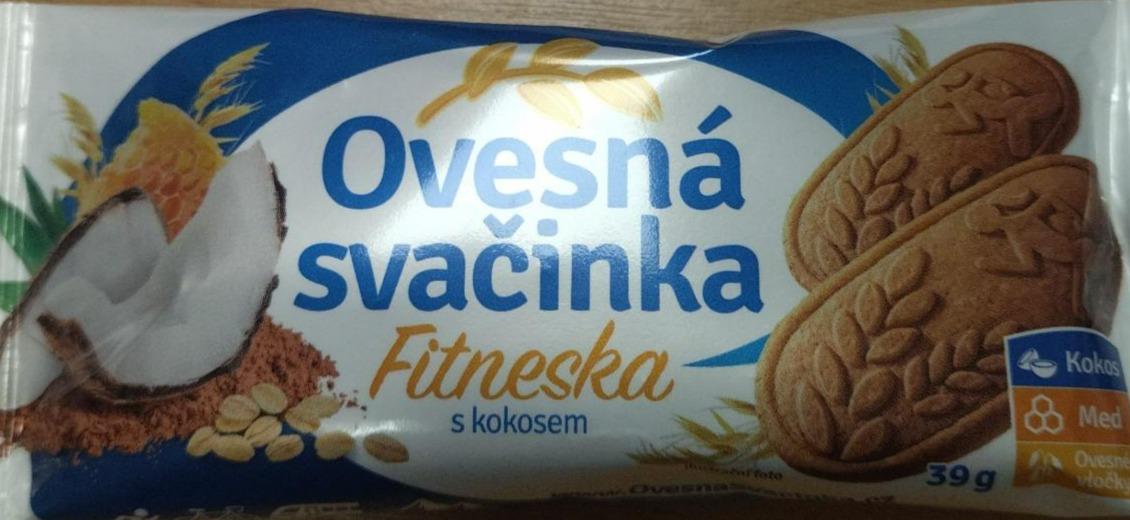Fotografie - Ovesná svačinka Fitneska s kokosem