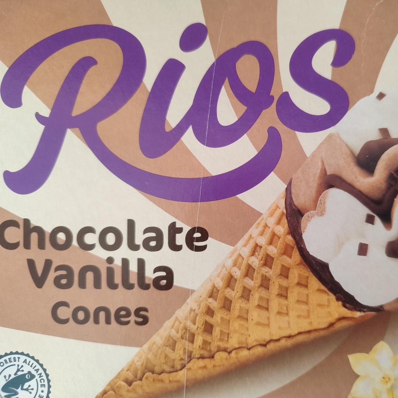Fotografie - Chocolate Vanilla Cones Rios