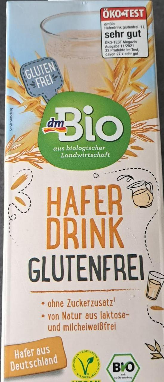 Fotografie - Hafer drink glutenfrei dmBio