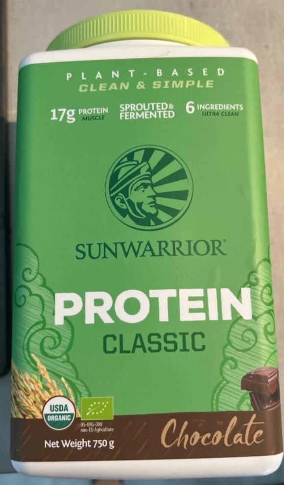 Fotografie - Protein Classic Chocolate Sunwarrior