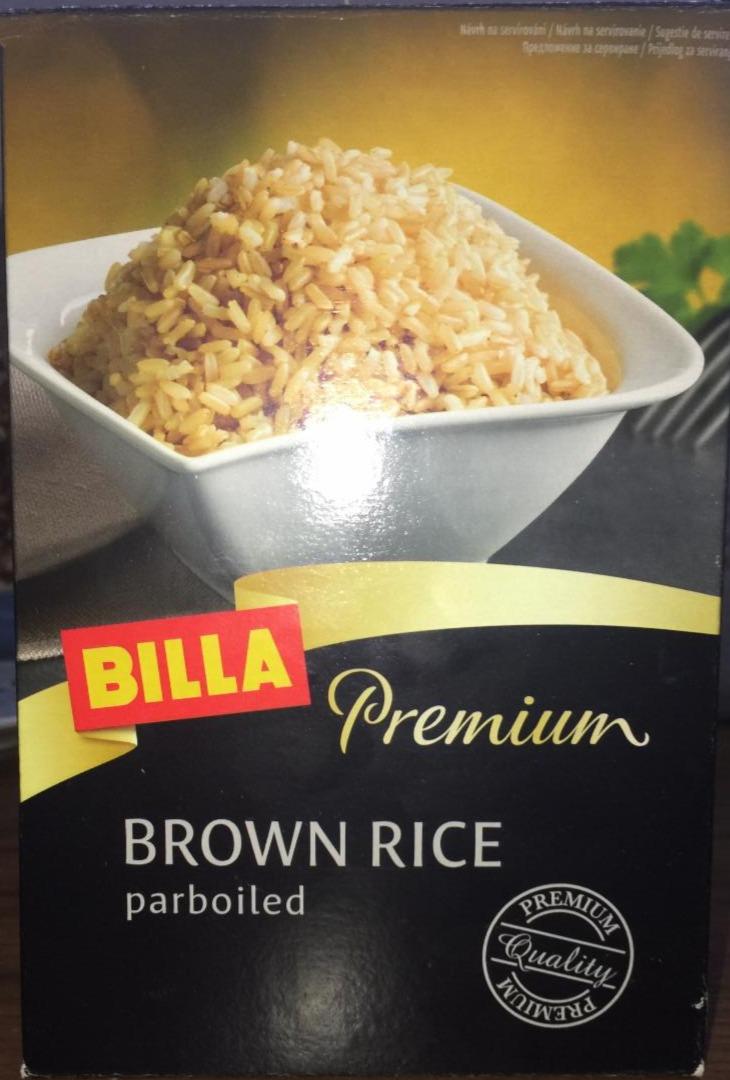 Fotografie - Brown rice parboiled Billa Premium