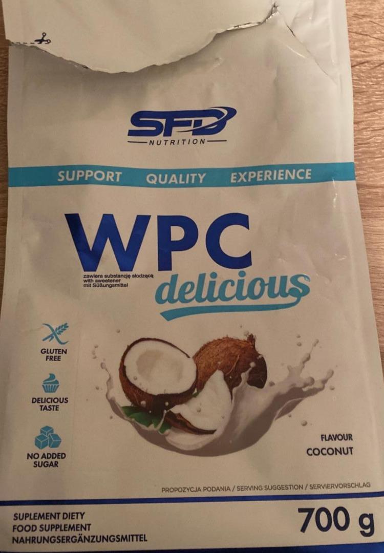 Fotografie - WPC delicious Coconut Flavour SFD Nutrition