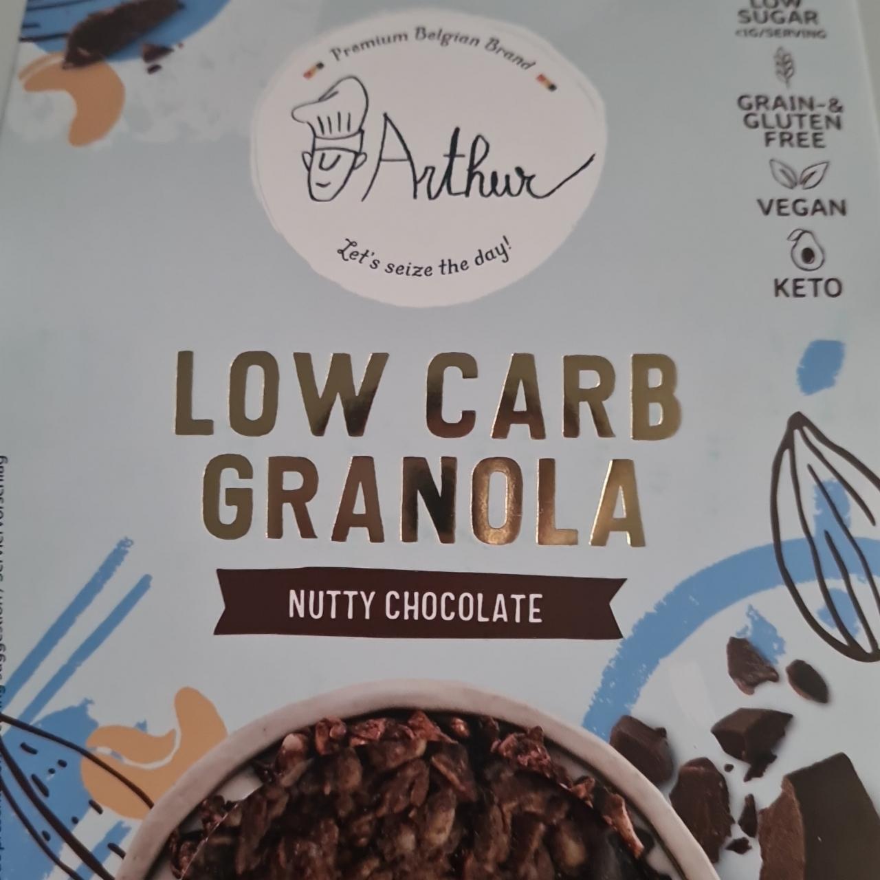 Fotografie - Low carb granola Nutty chocolate Arthur