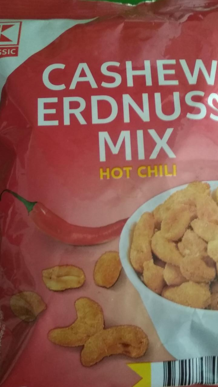 Fotografie - Cashew Erdnuss Mix Hot Chili K-Classic