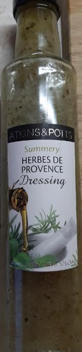 Fotografie - Summery Herbes De Provence Dressing Atkins & Potts