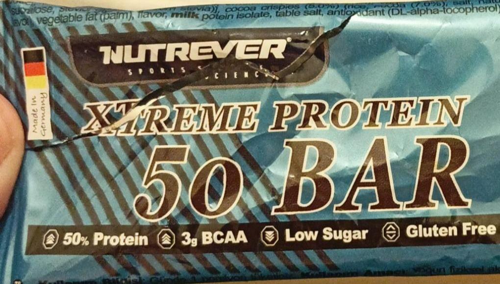 Fotografie - Xtreme Protein 50 Bar Nutrever