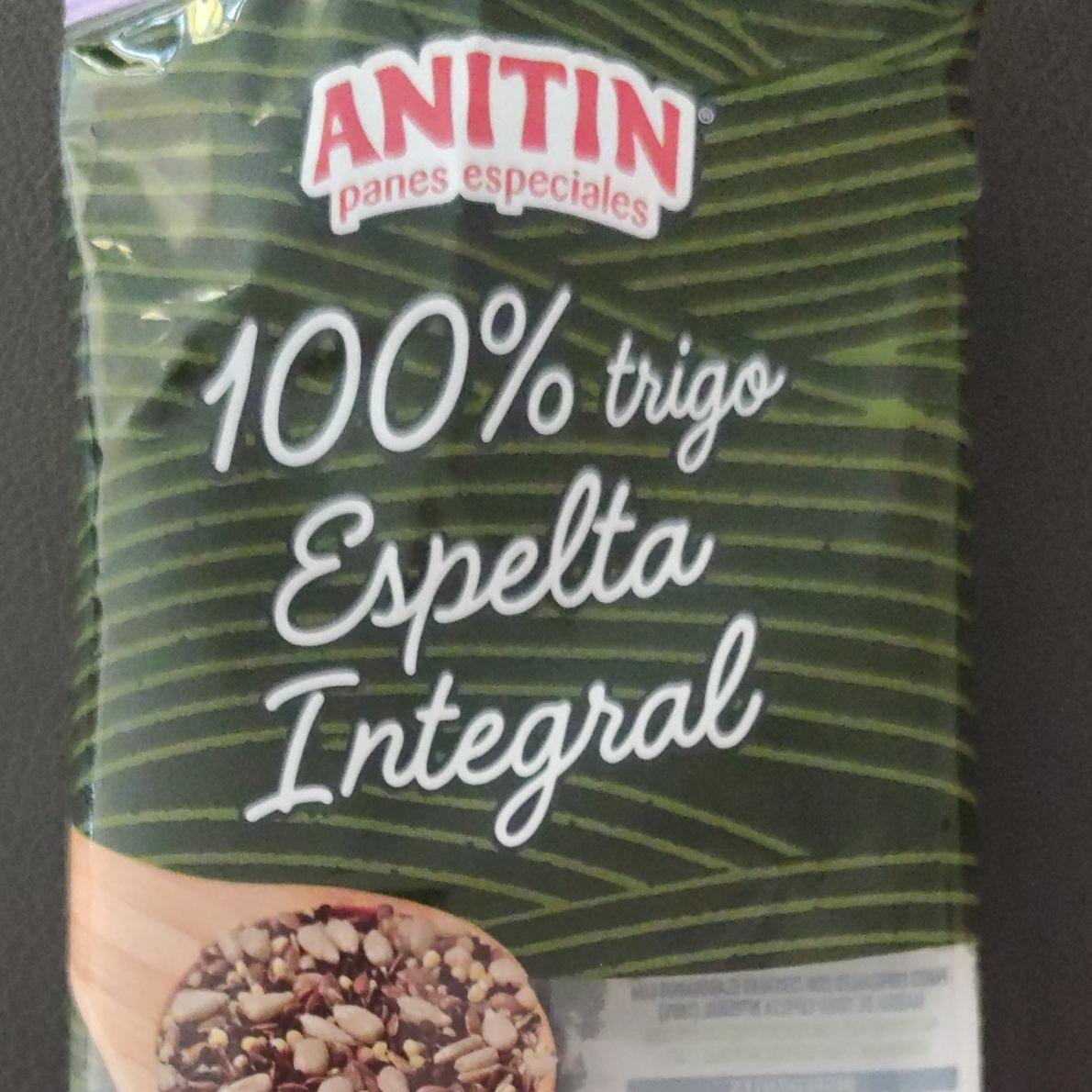 Fotografie - 100% trigo Eapelta Integral Anitin panes especiales