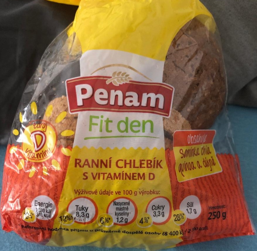 Fotografie - Fit den ranní chlebík s vitamínem D Penam