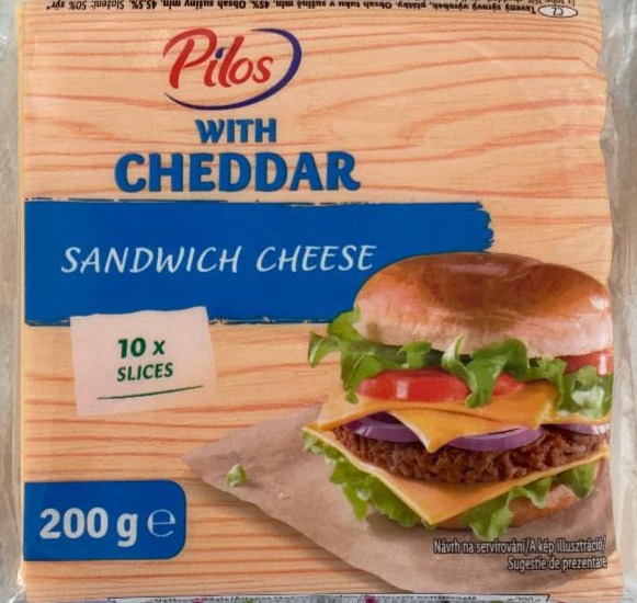Fotografie - Sandwich cheese with cheddar Pilos