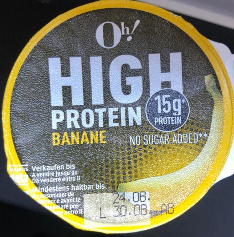 Fotografie - High Protein 15g Banane Oh!