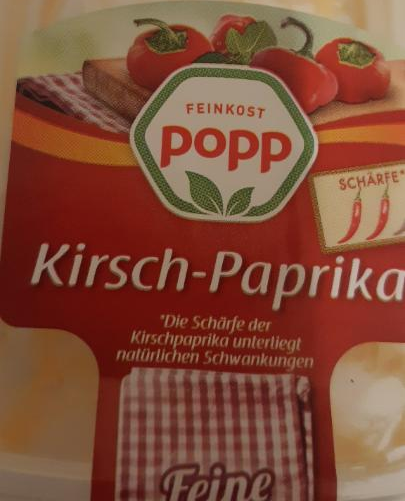 Fotografie - Käse-Kirschpaprika-Creme popp