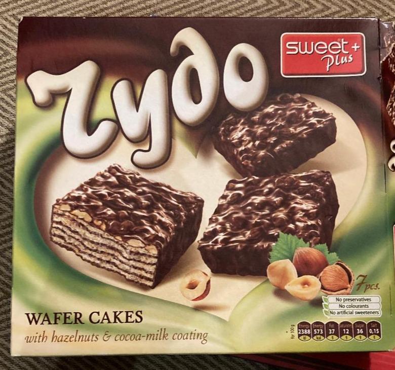 Fotografie - Rydo Wafer Cakes with hazelnuts & cocoa-milk coating Sweet+ plus