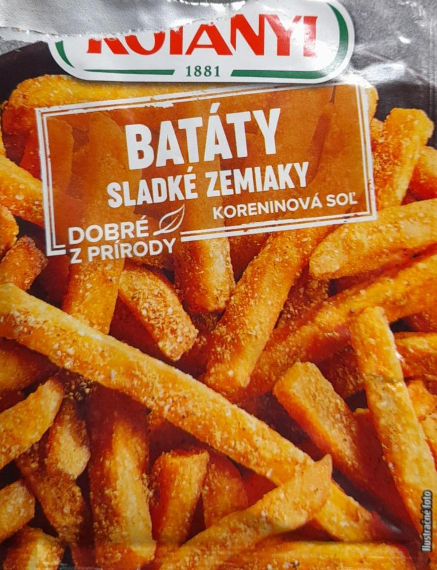 Fotografie - Batáty sladké zemiaky Kotányi