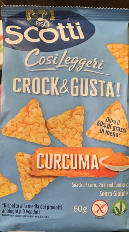 Fotografie - Crock & Gusta Snack of Corn Curcuma Riso scotti