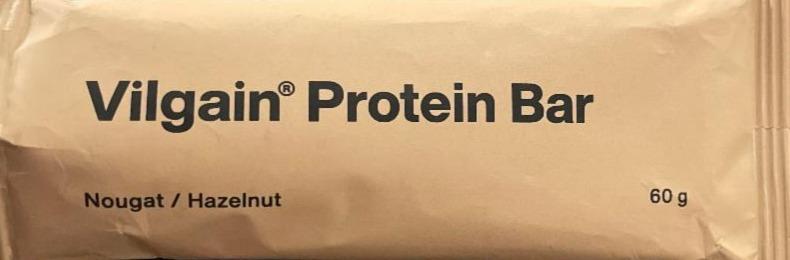 Fotografie - Protein Bar Nougat Hazelnut Vilgain