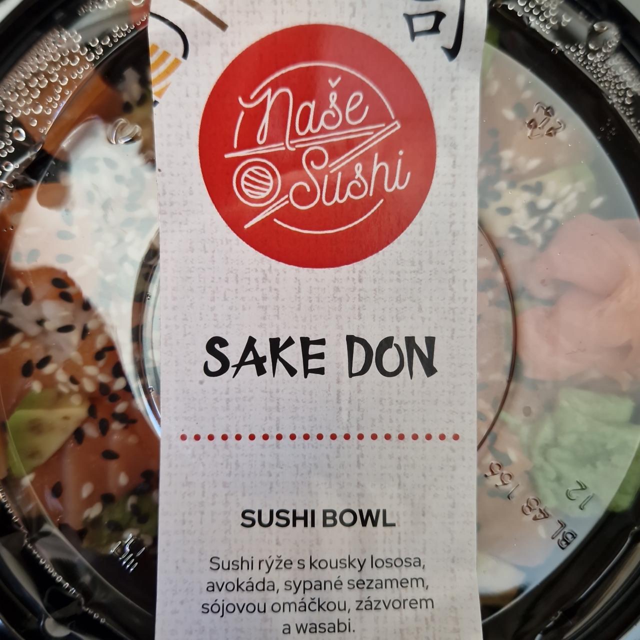 Fotografie - Sake Don sushi bowl Naše Sushi