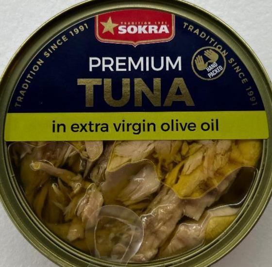 Fotografie - Premium Tuna in extra virgin olive oil Sokra