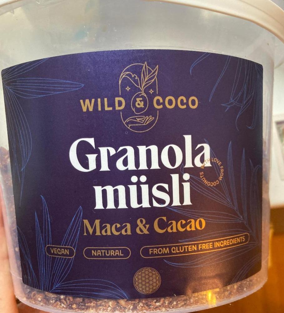 Fotografie - Granola müsli Maca & Cacao Wild & Coco