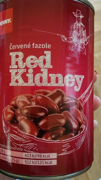 Fotografie - Red Kidney červené fazole Penny