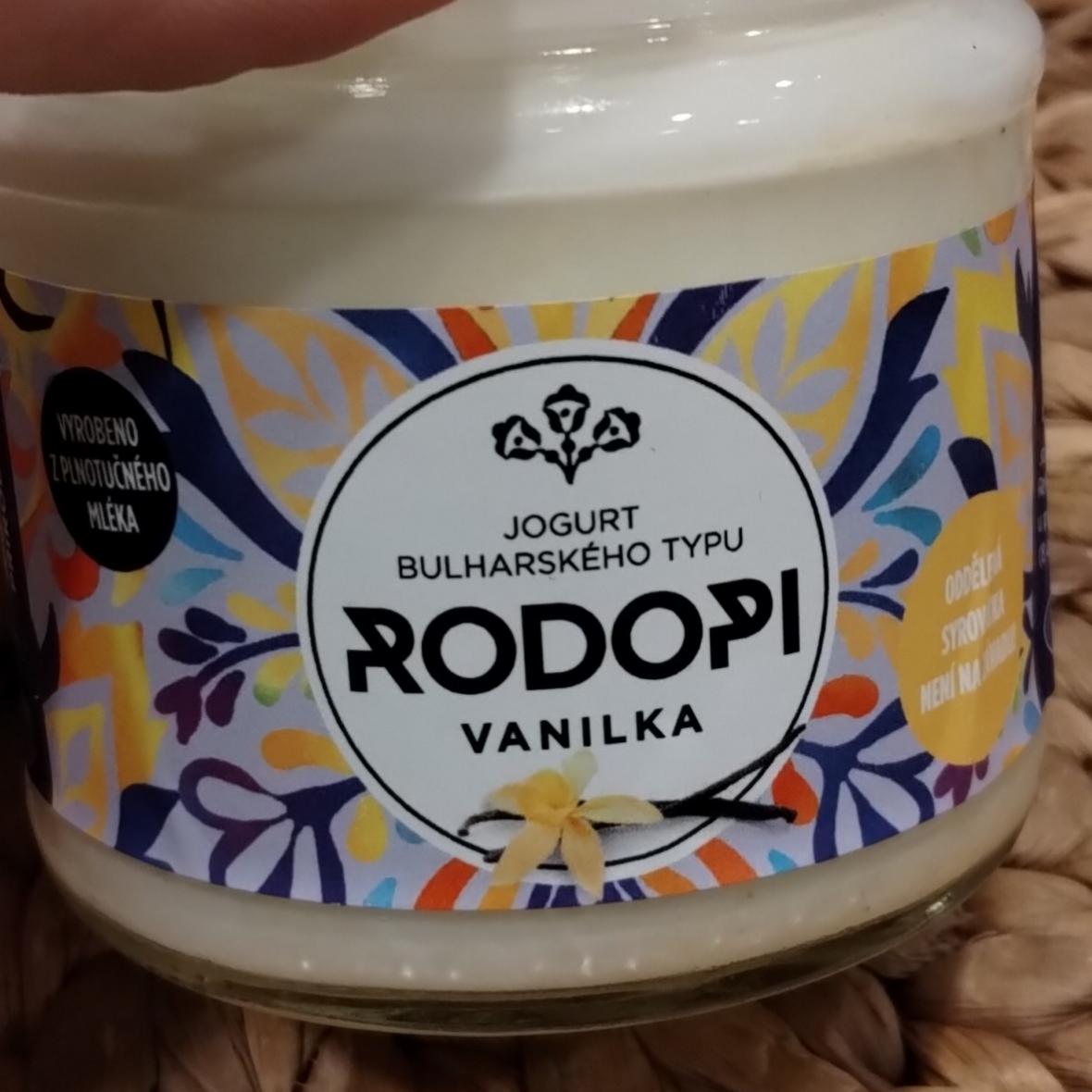 Fotografie - Jogurt bulharského typu vanilka Rodopi