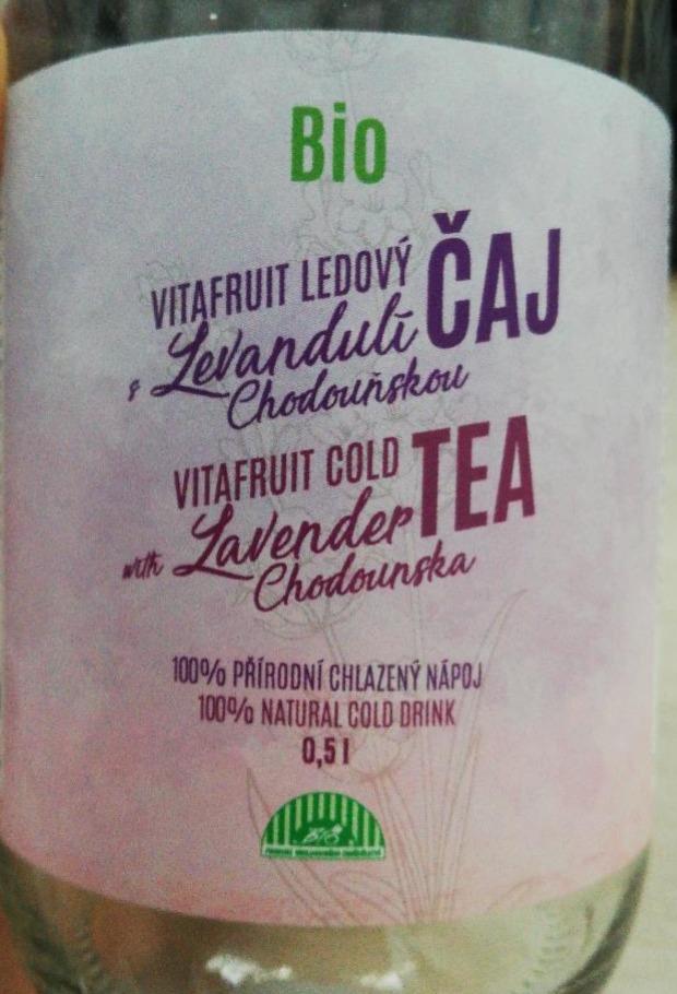Fotografie - BIO Vitafruit ledový čaj s Levandulí Chodouňskou