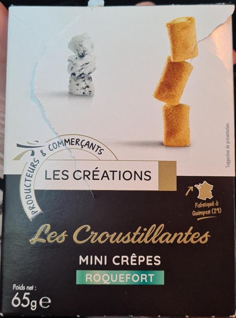 Fotografie - Les Croustillantes Mini Crêpes Roquefort Les Créations