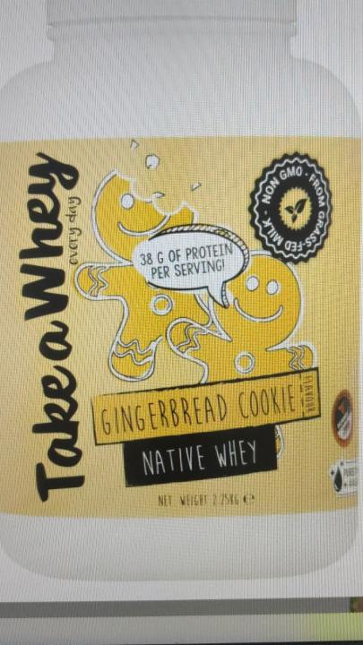 Fotografie - Native Whey Gingerbread cookie Take-A-Whey