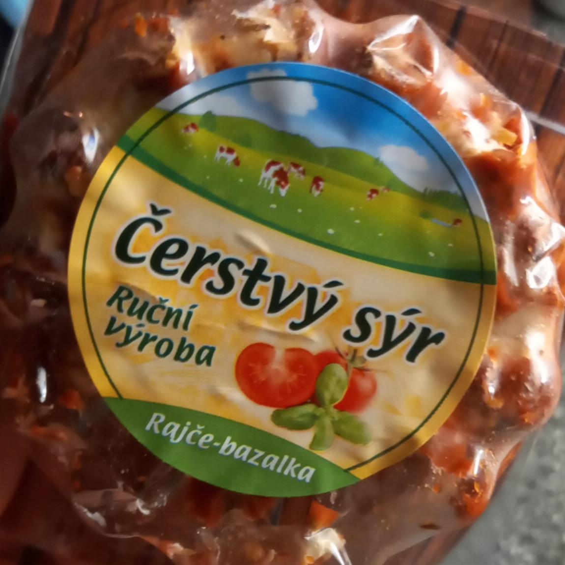 Fotografie - Čerstvý sýr rajče-bazalka Kromilk