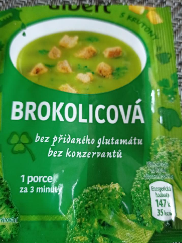 Fotografie - Brokolicová polévka s krutony Albert Quality