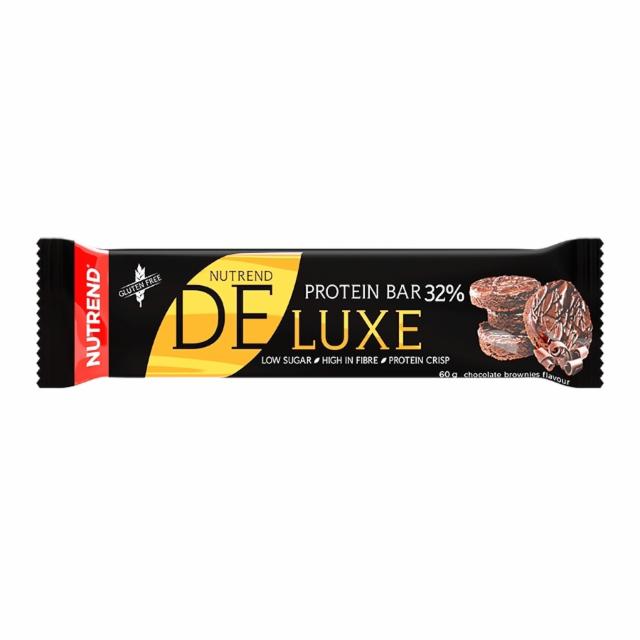Fotografie - DeLuxe protein bar 32% chocolate brownies Nutrend