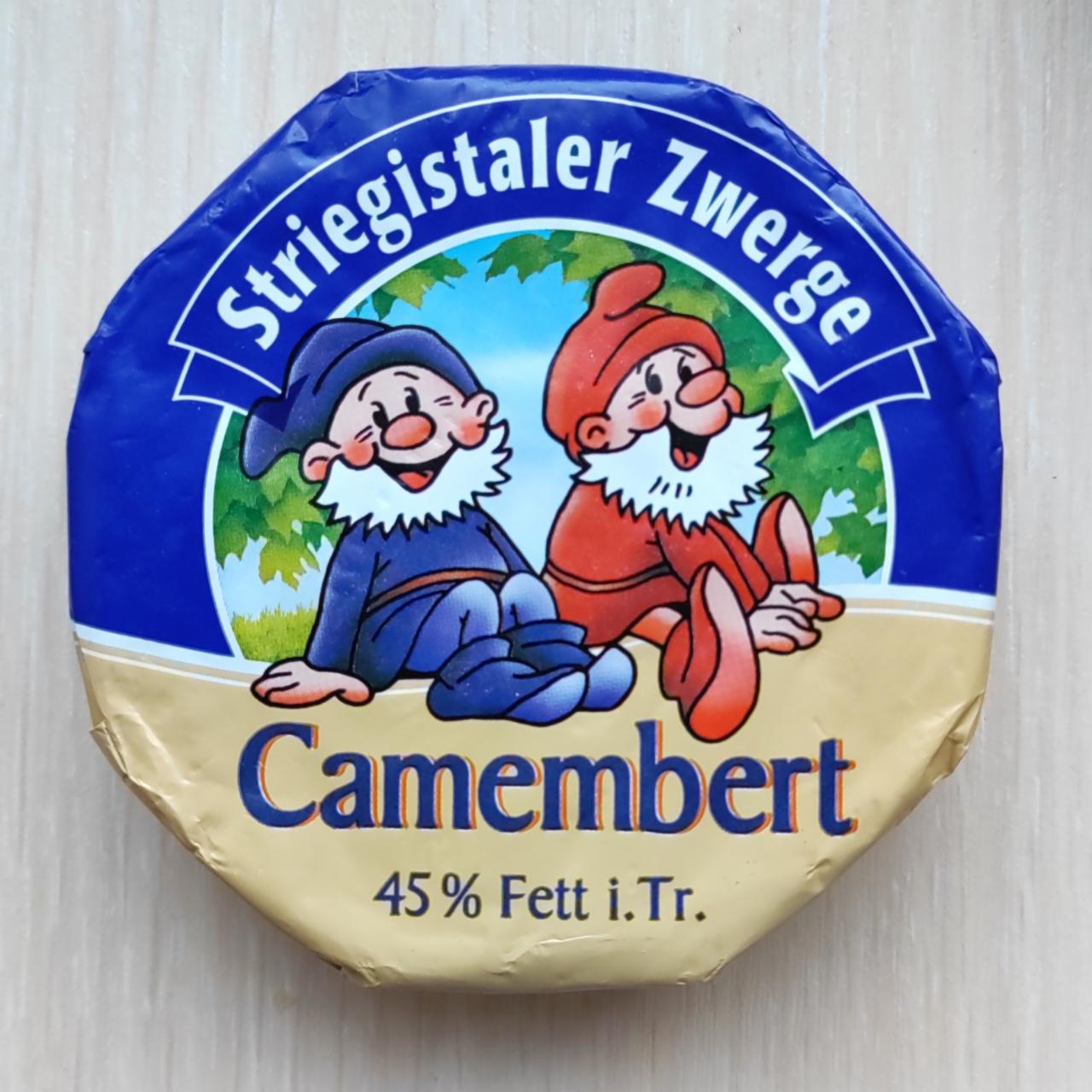 Fotografie - Camembert 45% Fett i. Tr. Striegistaler Zwerge
