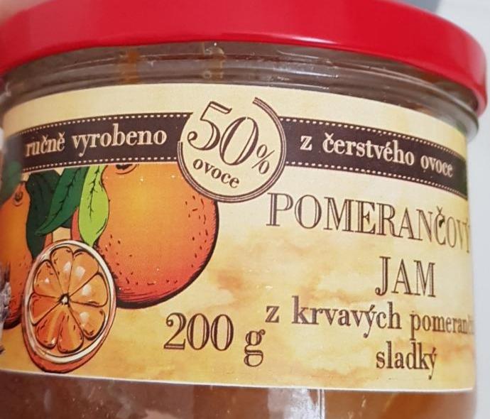 Fotografie - Pomerančový jam z krvavých pomerančů sladký (marmeladovymlyn.cz)