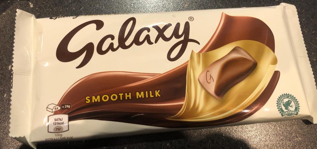 Fotografie - Smooth milk chocolate Galaxy