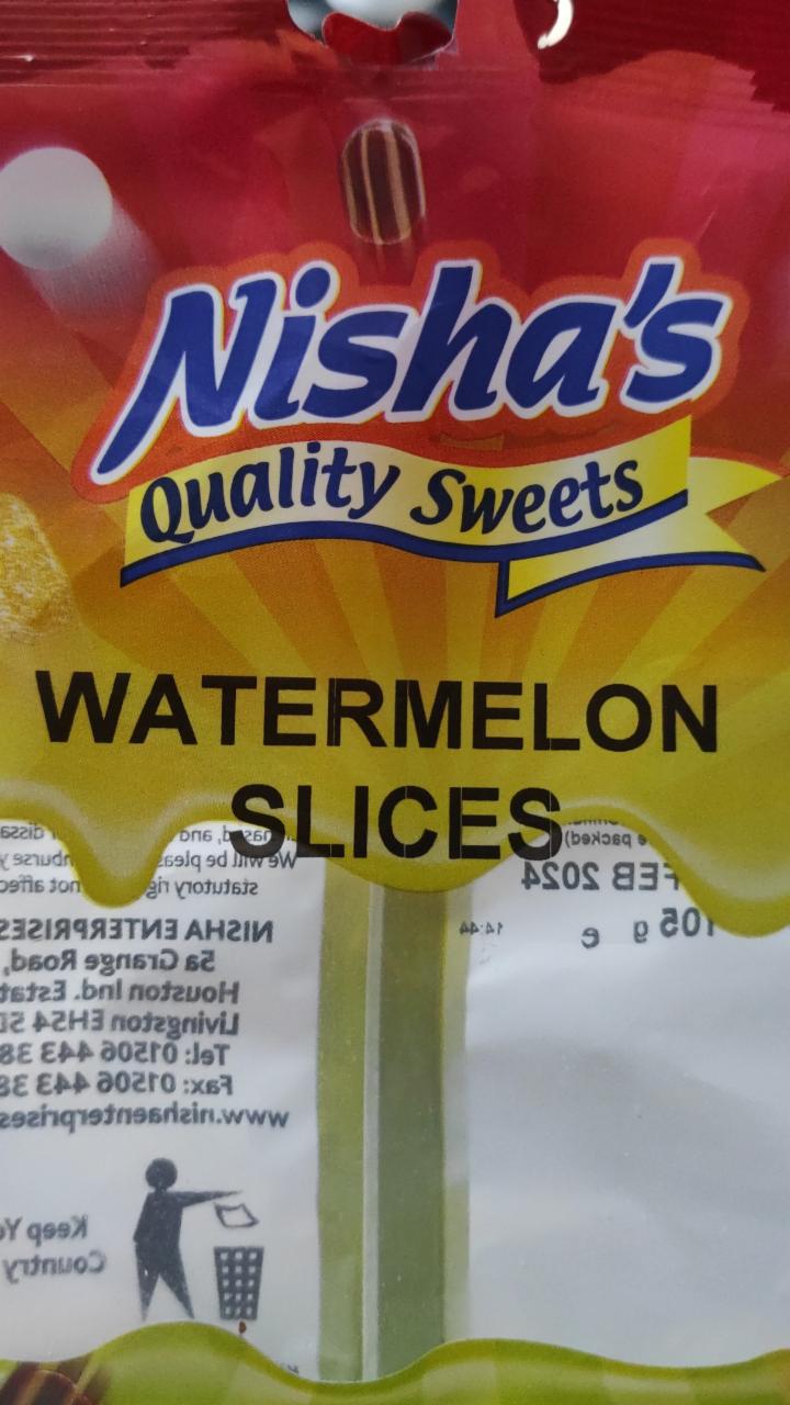 Fotografie - Watermelon Slices Nisha's Quality Sweets
