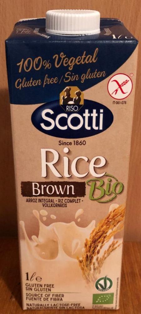 Fotografie - Bio Rice Brown Drink Riso Scotti